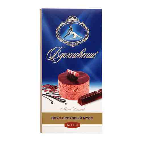 Шоколад Вдохновение вкус Ореховый мусс 100 г арт. 3376335