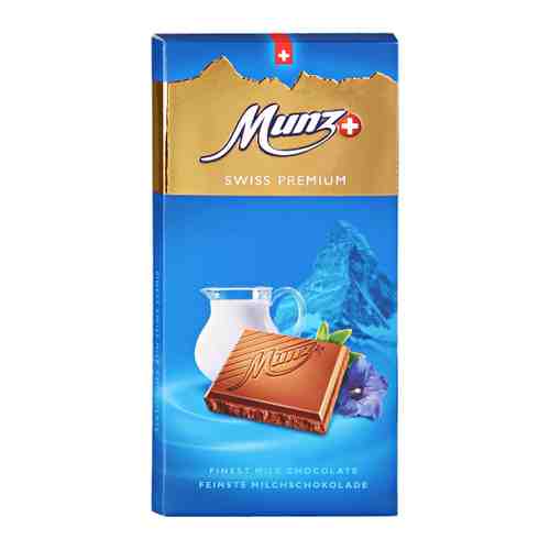 Шоколад Munz Молочный 100 г арт. 3381379
