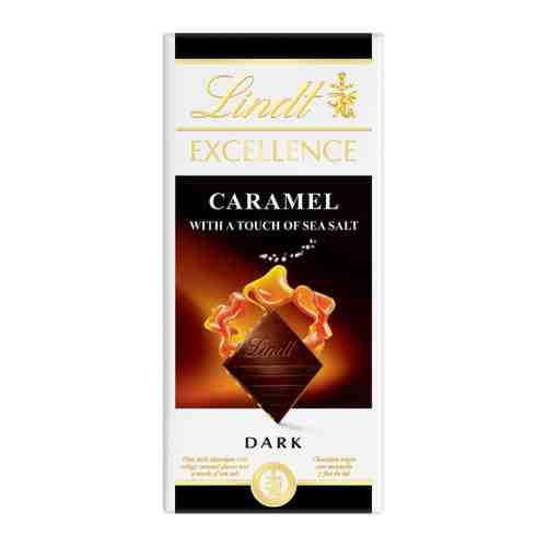 Шоколад Lindt Excellence темный с карамелью и морской солью 100 г арт. 3372655