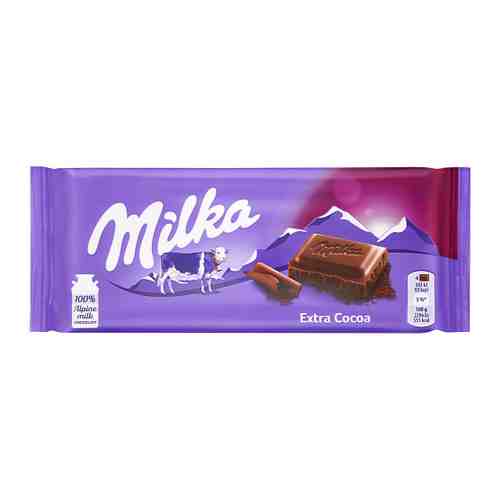 Шоколад Milka с альпийским молоком с высоким содержанием какао 100 г арт. 3405178