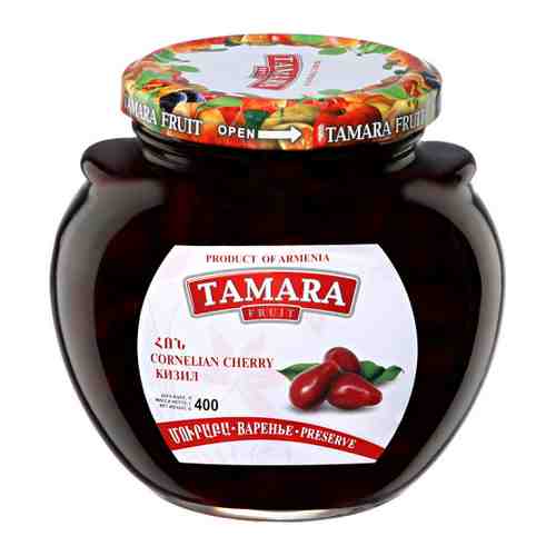 Варенье Tamara Fruit из кизила 400 г арт. 3476674