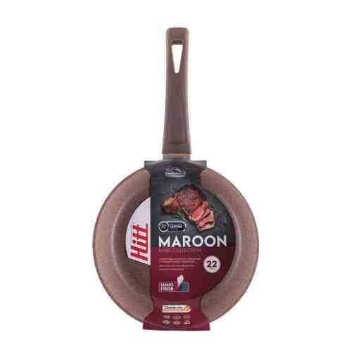 Сковорода Hitt Maroon из литого алюминия с антипригарным покрытием 22 см арт. 3433713