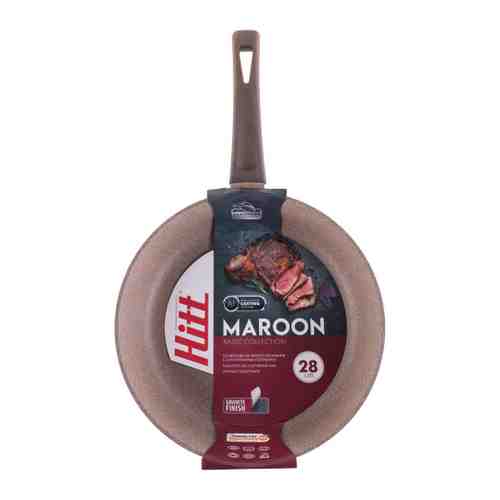 Сковорода Hitt Maroon из литого алюминия с антипригарным покрытием 28 см арт. 3433716