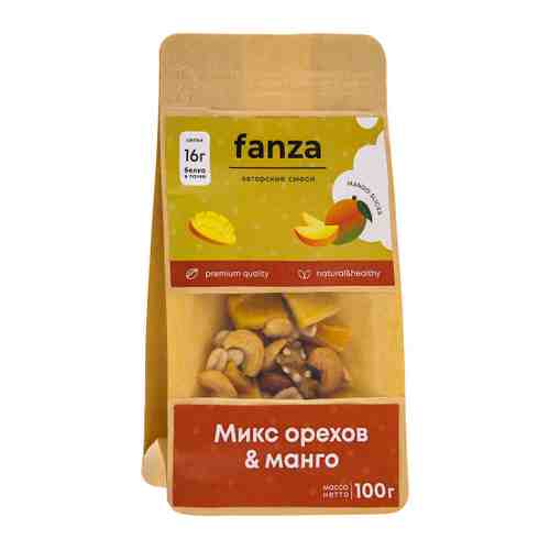 Смесь Fanza микс орехов с манго 100 г арт. 3449501