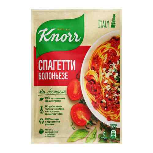 Смесь Knorr На второе для приготовления спагетти болоньезе 25 г арт. 3276382