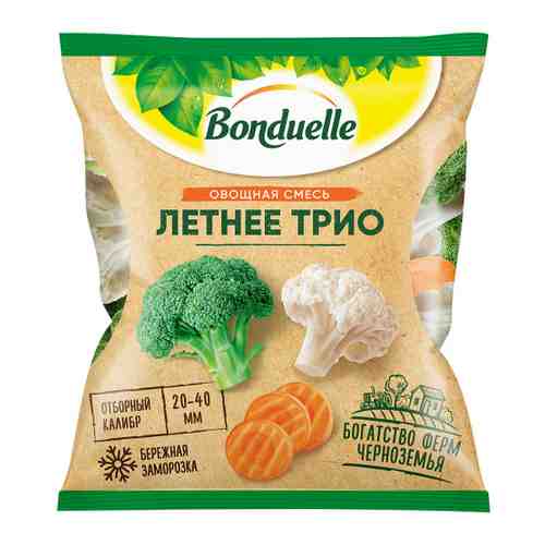 Смесь овощная Bonduelle Летнее Трио замороженная 400 г арт. 3404861