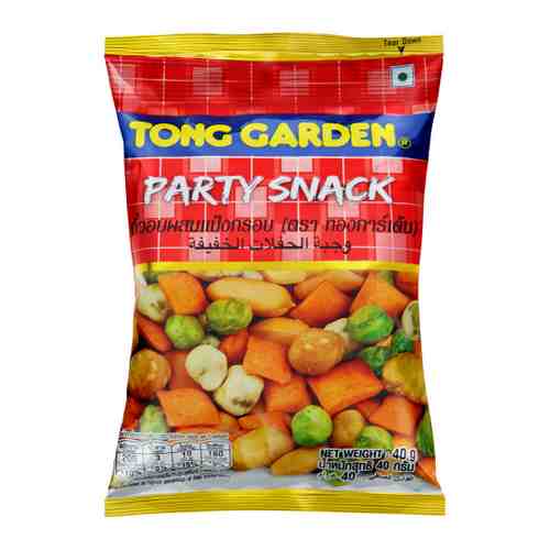 Смесь Tong Garden Закуска для вечеринки бобы и арахис 40 г арт. 3431334