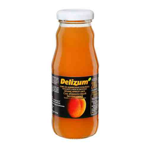 Сок Delizum Bio Apricot Juice Абрикос 0.2 л арт. 3492638