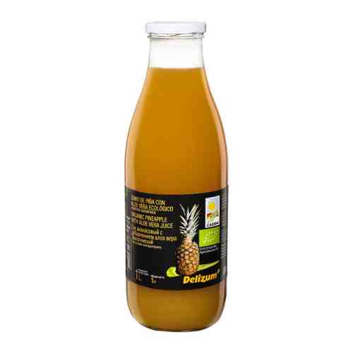 Сок Delizum Bio Pineapple & Aloe Juice Ананаса Алоэ вера 1 л арт. 3492683