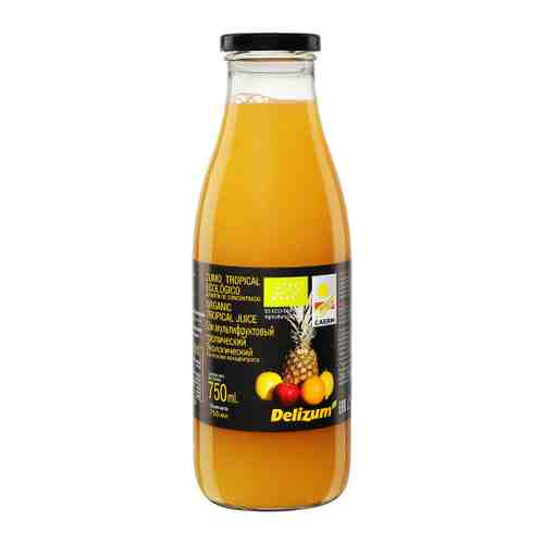 Сок Delizum Bio Tropical Juice Тропический 0.75 л арт. 3492659