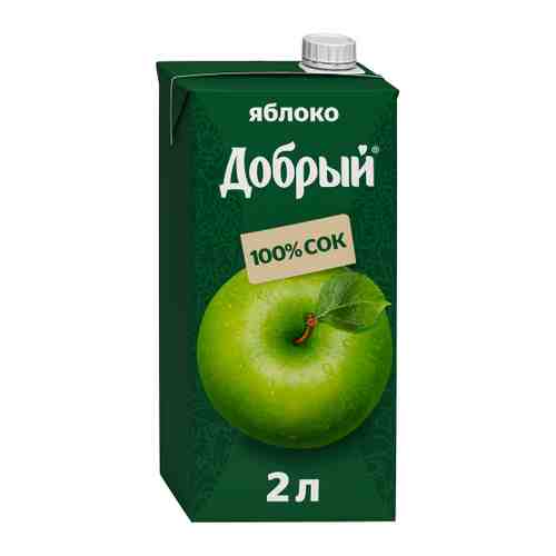 Сок Добрый Яблочный 2 л арт. 3168130