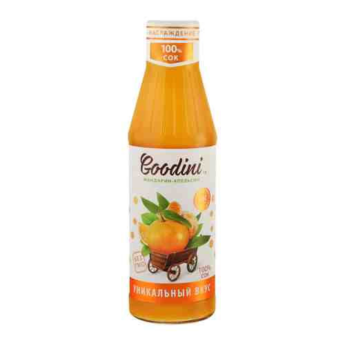 Сок Goodini Мандарин Апельсин восстановленный с мякотью 0.75 л арт. 3480741