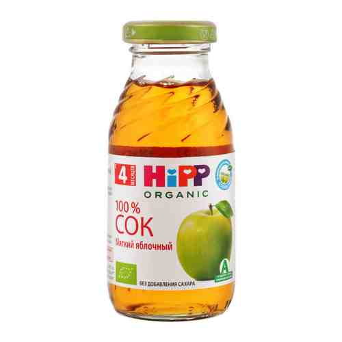 Сок HiPP органический мягкий яблоко с 4-х месяцев 200 г арт. 3347970