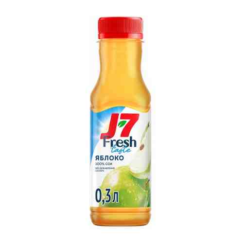 Сок J7 Яблоко Fresh Taste восстановленный осветленный 0.3 л арт. 3444702