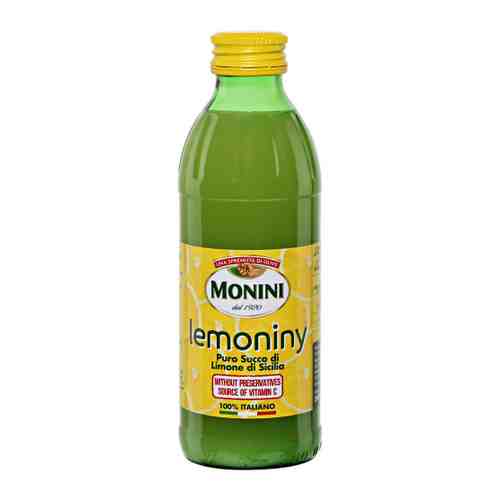 Сок Monini лимона cицилийского 100% 240 мл арт. 3404919