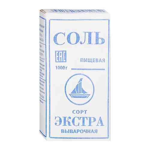 Соль ТДС пищевая выварочная 1 кг арт. 3250741