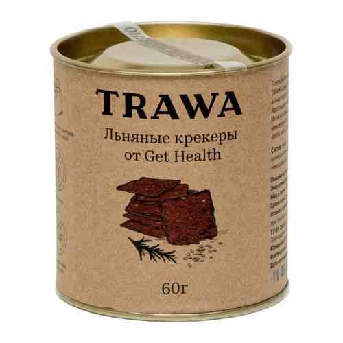 Крекеры TRAWA льняные от Get Health 60 г арт. 3411570