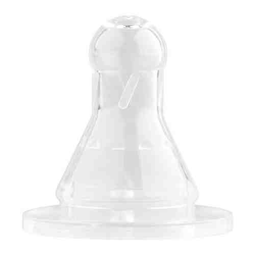 Соска для бутылочки Lubby молочная силиконовая от 0 месяцев размер S арт. 3515753