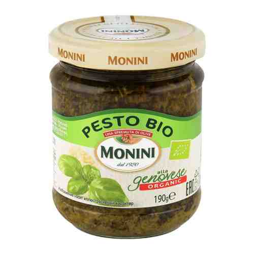 Соус Monini Песто Bio без чеснока 190 г арт. 3406538