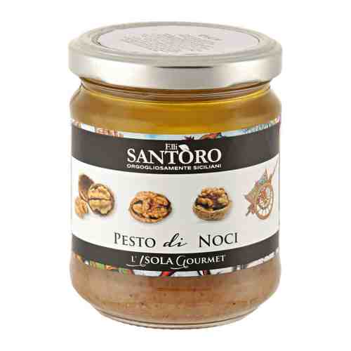 Соус Santoro Песто из грецких орехов 180 г арт. 3429795