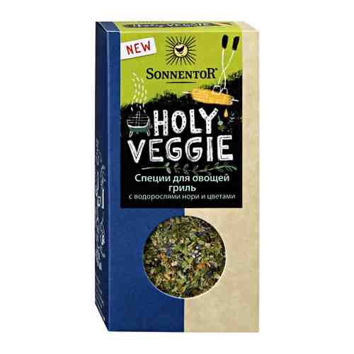 Специи Sonnentor для овощей гриль с водорослями нори и цветами 30 г арт. 3461832