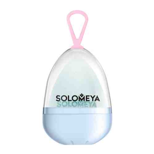 Спонж для макияжа Solomeya косметический меняющий цвет Blue-pink 1 штука арт. 3472894