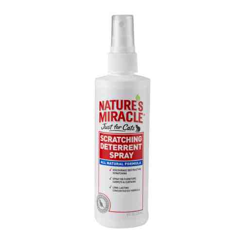 Спрей 8in1 Nature’s Miracle Scratching Deterrent Spray против царапанья для кошек 236 мл арт. 3416257