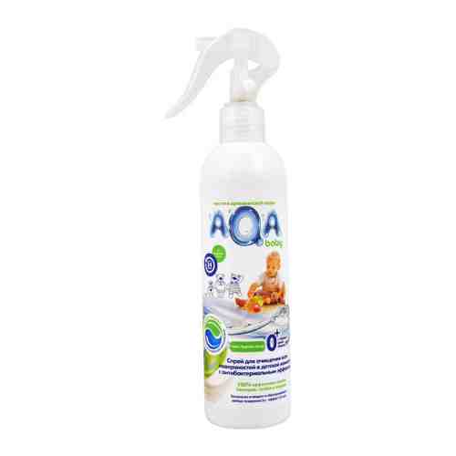 Средство чистящее AQA baby для всех поверхностей в детской комнате с антибактериальным эффектом спрей 300 мл арт. 3305732
