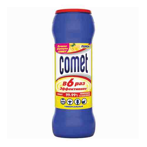 Средство чистящее Comet Лимон c хлоринолом порошок 475 г арт. 3350576