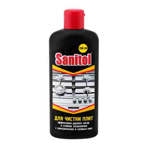 Средство чистящее для плит Sanitol жидкое 250 мл арт. 3050143