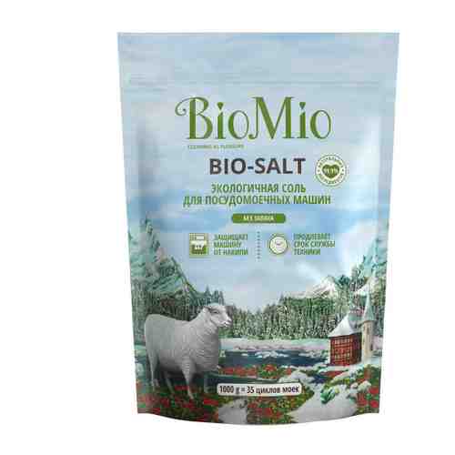 Средство чистящее для посудомоечной машины BioMio Bio-Salt соль 1 кг арт. 3401365