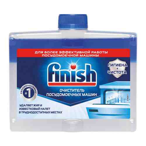 Средство чистящее для посудомоечной машины Finish 5 мощных функций жидкое 250 мл арт. 3064203