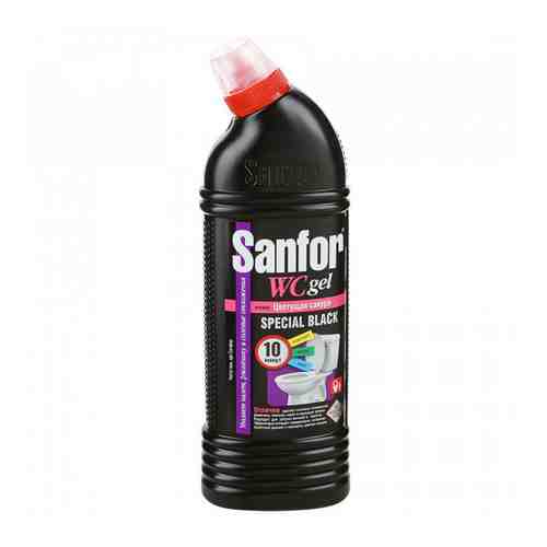 Средство чистящее для унитаза Sanfor Special Black Цветущая сакура гель 750 г арт. 3208345