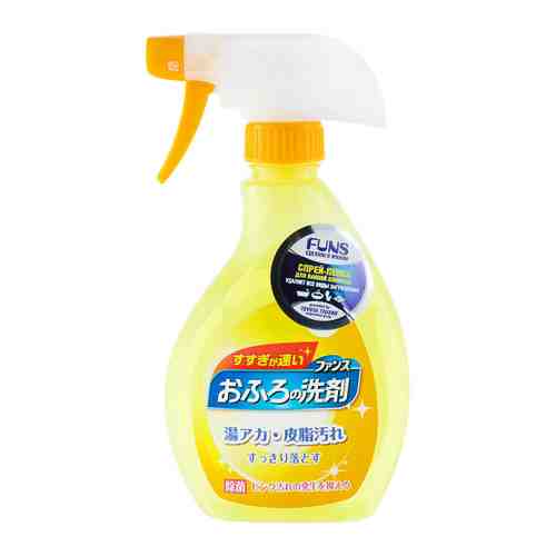 Средство чистящее для ванной Funs пенка с ароматом апельсина и мяты спрей 380 мл арт. 3364466