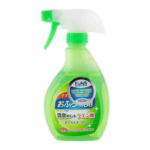 Средство чистящее для ванной Funs с ароматом свежей зелени спрей 380 мл арт. 3364465