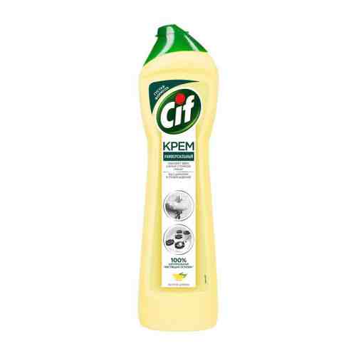 Средство чистящее для ванной и кухни Cif Active Lemon крем 500 мл арт. 3350992