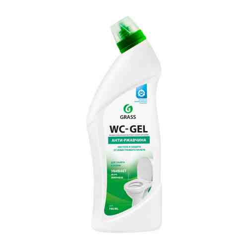 Средство для чистки сантехники Grass WC-gel против налета и ржавчины 750 мл арт. 3427939