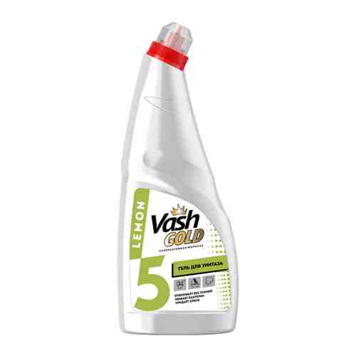 Средство для чистки унитазов Vash Gold с ароматом лимона гель 750 мл арт. 3521111