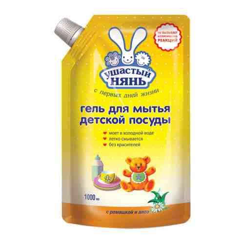Средство для мытья детской посуды Ушастый нянь гель 1 л арт. 3451805