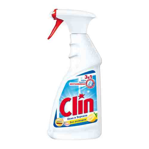 Средство для мытья окон и зеркал Clin Лимон спрей 500 мл арт. 3351274