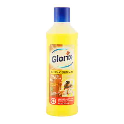 Средство для мытья пола Glorix Лимонная энергия антибактериальное жидкое 1 л арт. 3134724