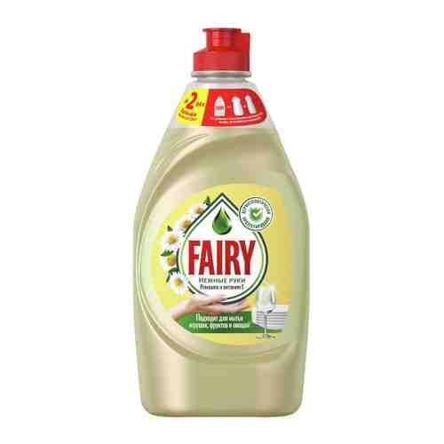 Средство для мытья посуды Fairy Нежные руки Ромашка и витамин Е 450 мл арт. 3315216