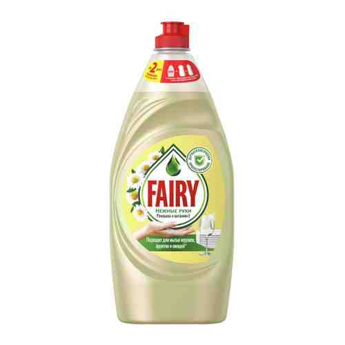 Средство для мытья посуды Fairy Нежные руки Ромашка и витамин Е 900 мл арт. 3315215