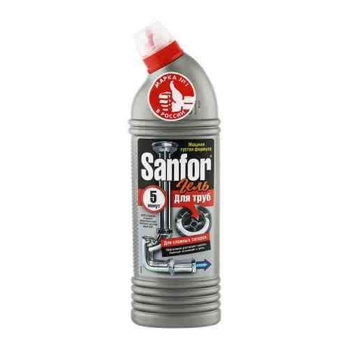 Средство для прочистки труб Sanfor гель 750 г арт. 3286866