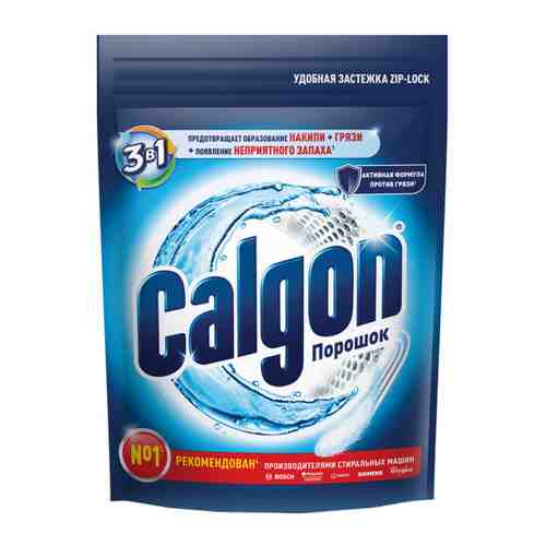 Средство для смягчения воды и предотвращения образования известкового налета Calgon 3в1 порошкообразное 400 г арт. 3519764