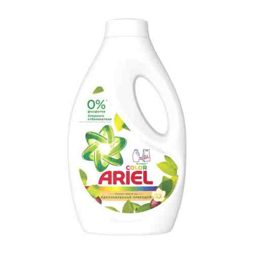Средство для стирки Ariel Color с ароматом масла ши для цветного белья жидкий гель-концентрат 1.04 л арт. 3356370