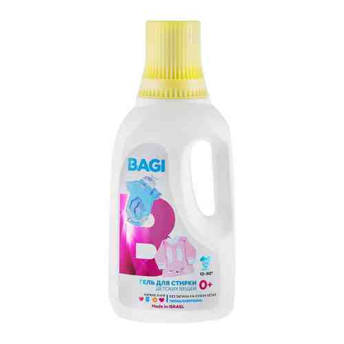 Средство для стирки Bagi для детского белья и одежды гель 0+ 950 мл арт. 3470278