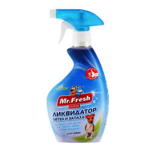 Средство Mr.Fresh Expert 3 в 1 ликвидатор пятен и запаха для собак 500 мл арт. 3452606