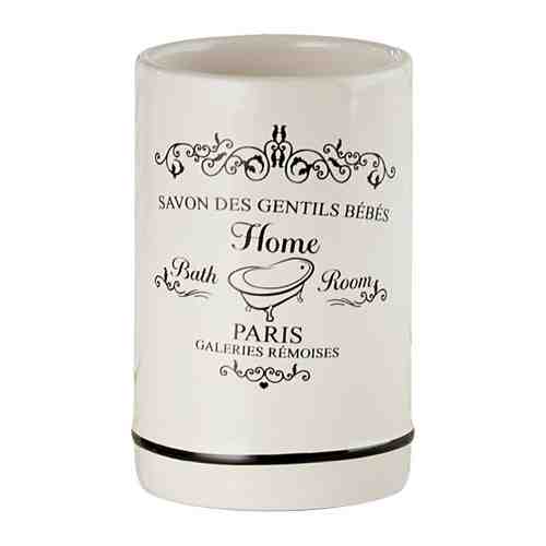 Стакан для ванной Axentia Paris из бежевой керамики 7.5х11.5 см арт. 3445285