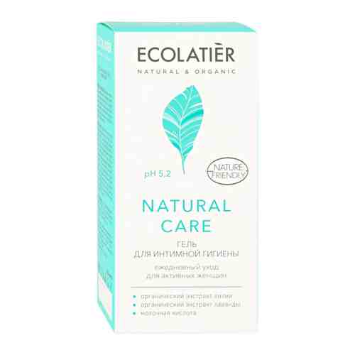 Гель для интимной гигиены Ecolatier Natural Care с экстрактом альпийской лилии и лаванды 250 мл арт. 3390819